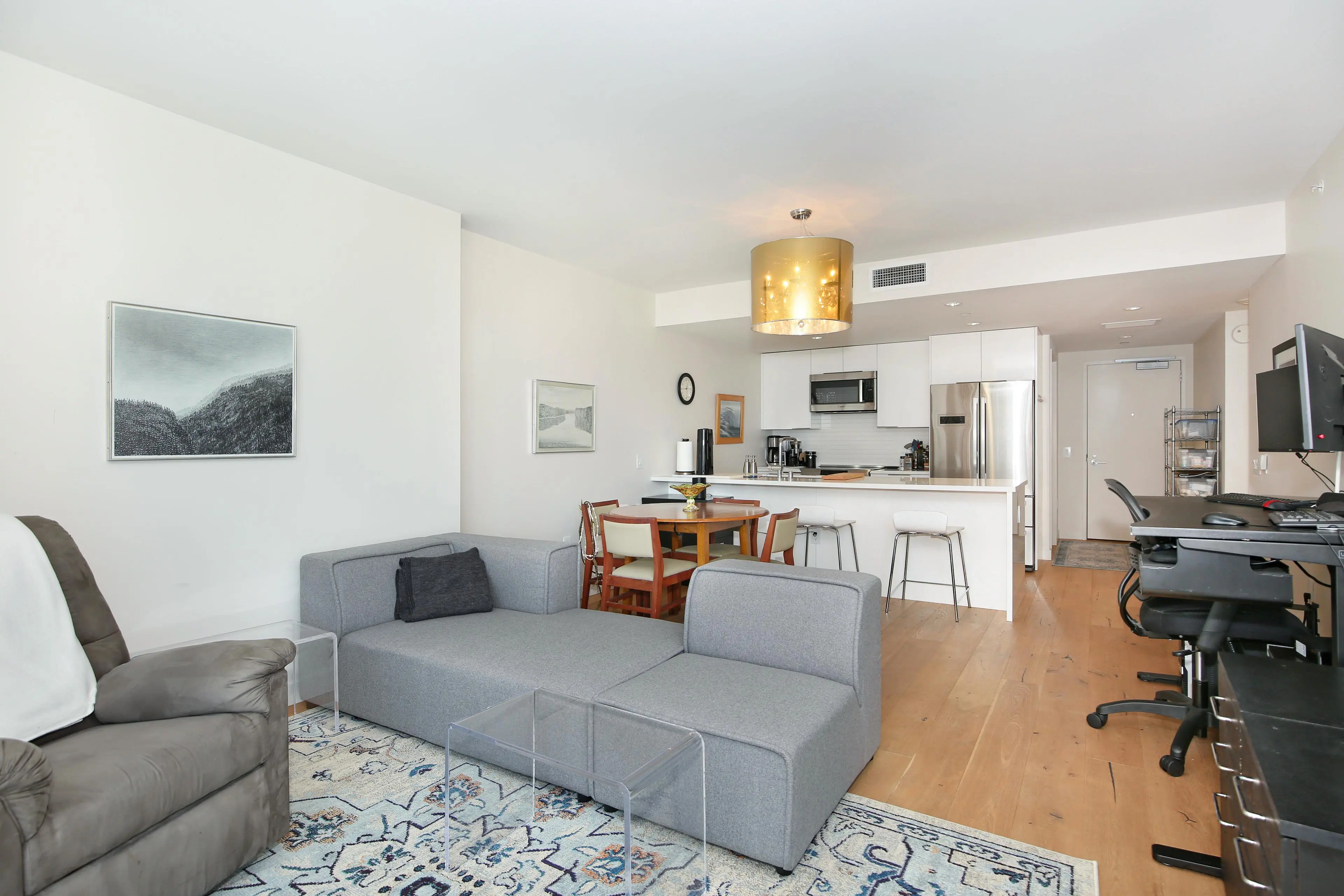 After - Professional interior enhancement - living space