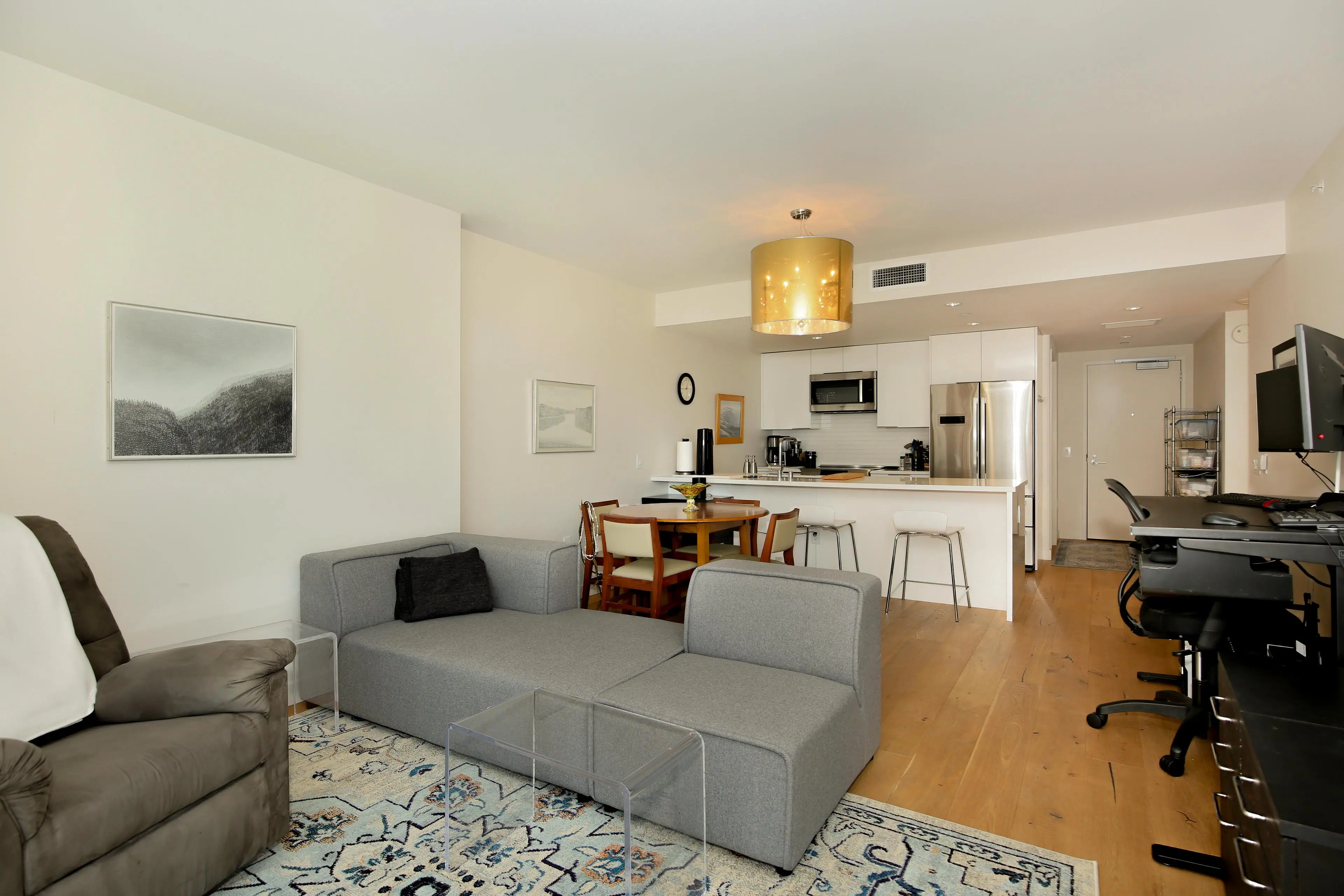 Before - Professional interior enhancement - living space